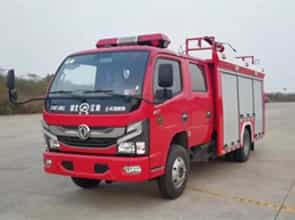 东风多利卡2.5吨水罐消防车