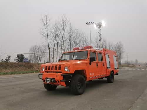 北汽四驱型远程供排水抢险车