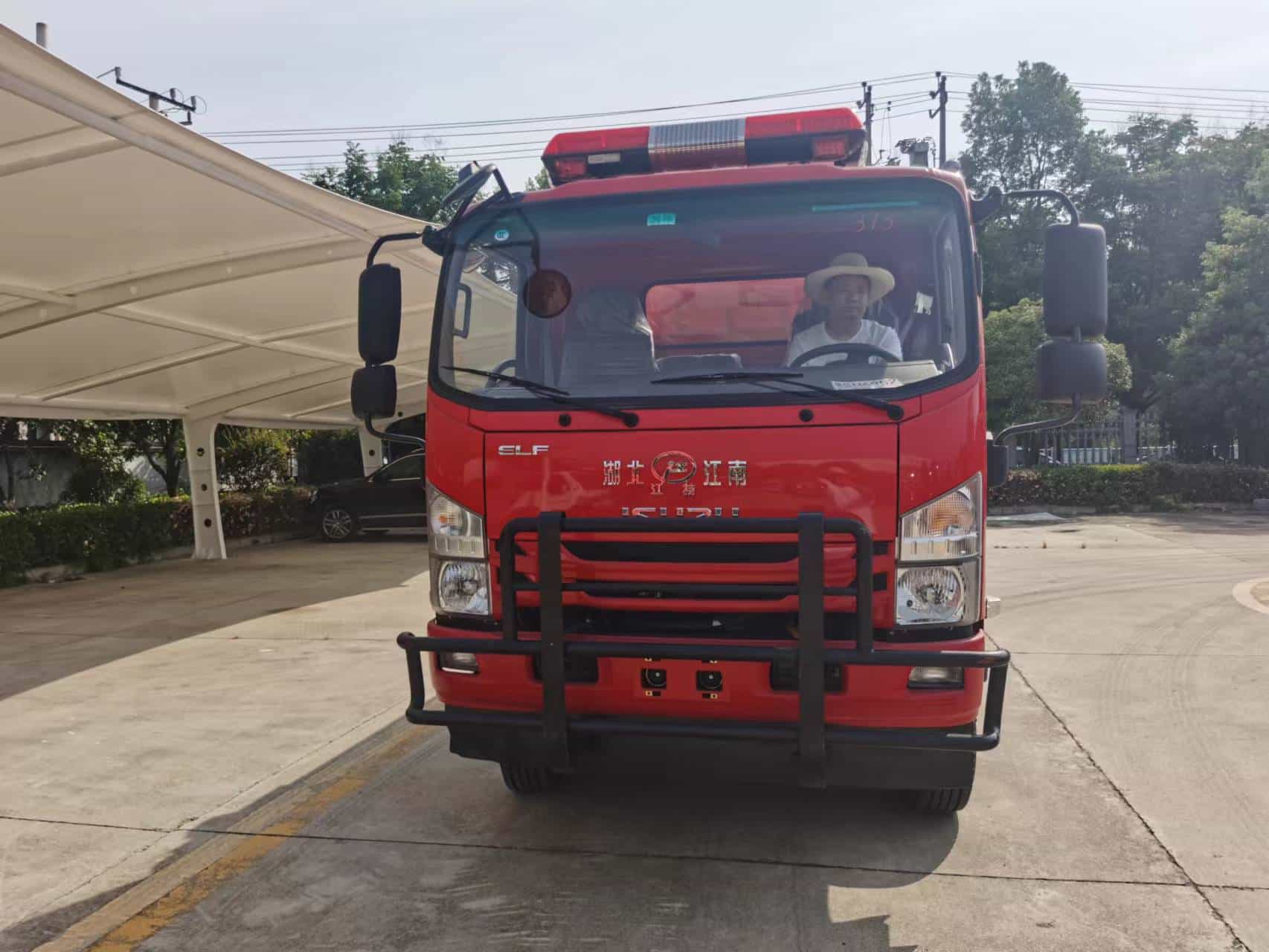 庆铃四驱5吨供水车