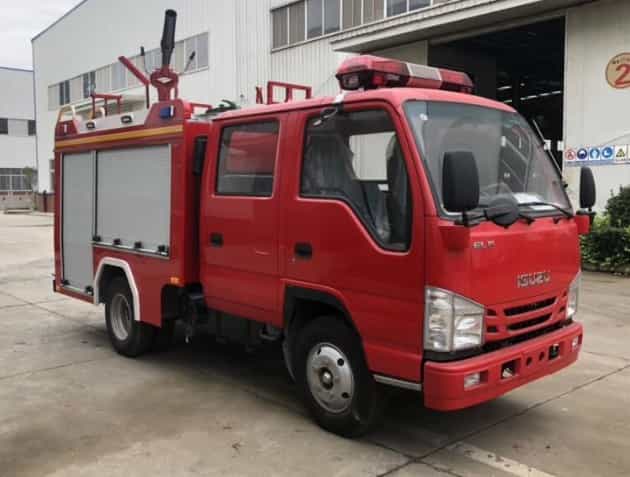 五十铃0.65吨水罐消防车
