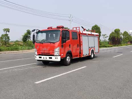 五十铃2.5吨泡沫消防车